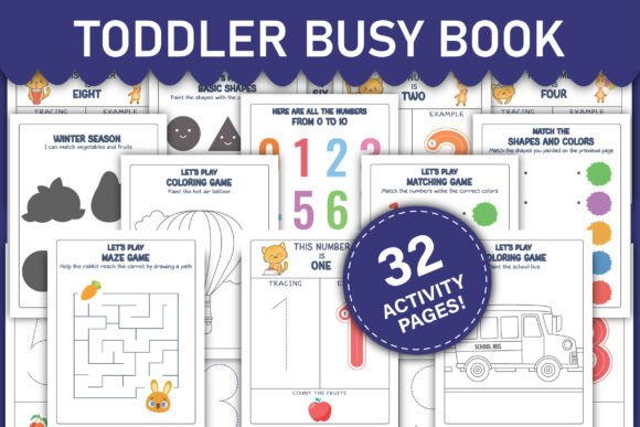 Download Toddler Busy Book - Book Collection
