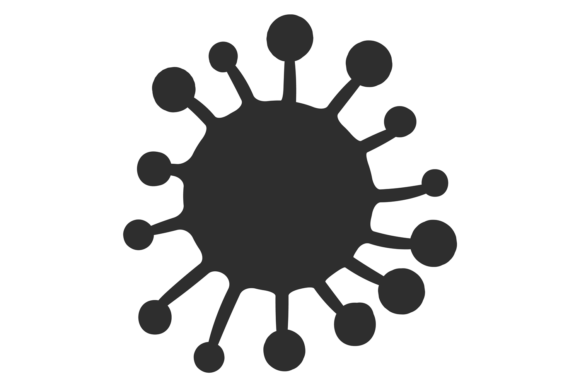 Download Virus Black Icon. Disease Infection Simp - Infection Collection