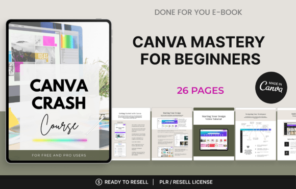 Download Canva Mastery for Beginners EBook - Book Collection