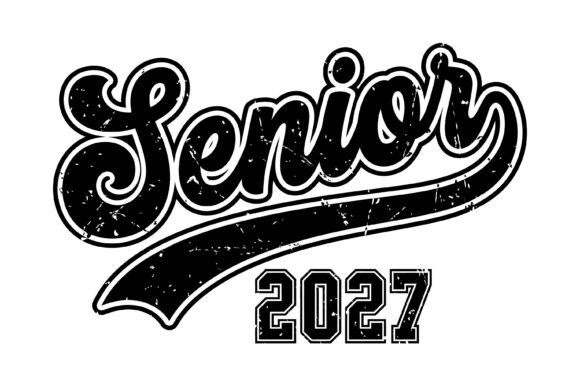 Download Senior 2027 Vintage Typography Design - Premium Bundle