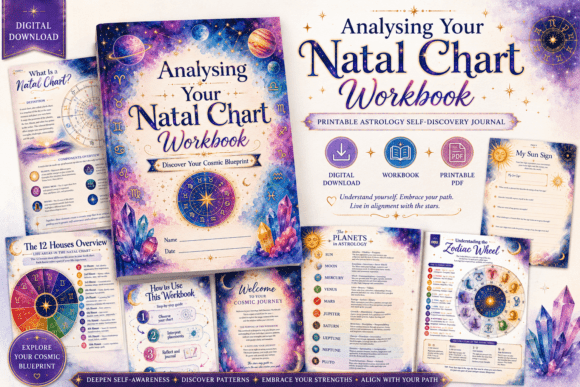 Download Analysing Your Natal Chart Workbook - Book Collection