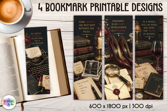 Download True Crime and Detective Bookmarks - Book Collection