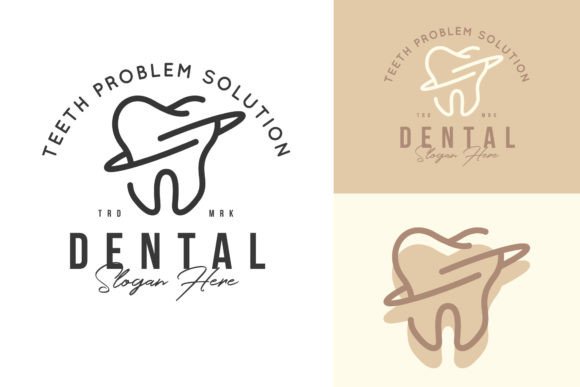 Download Dental Clinic Logo Vector Outline - Premium Resources