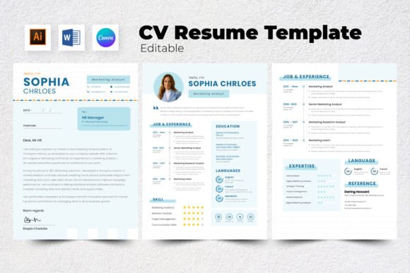 Download Resume / CV Marketing Analyst V8 - Analyst Collection
