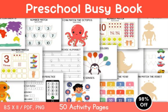 Download Preschool Busy Book Printable - Book Collection
