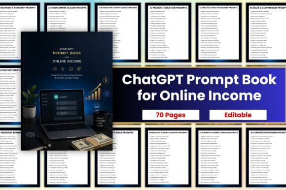 Download ChatGPT Prompt Book for Online Income - Book Collection